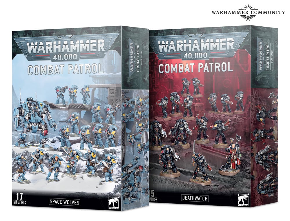 Warhammer Combat Patrol boxes