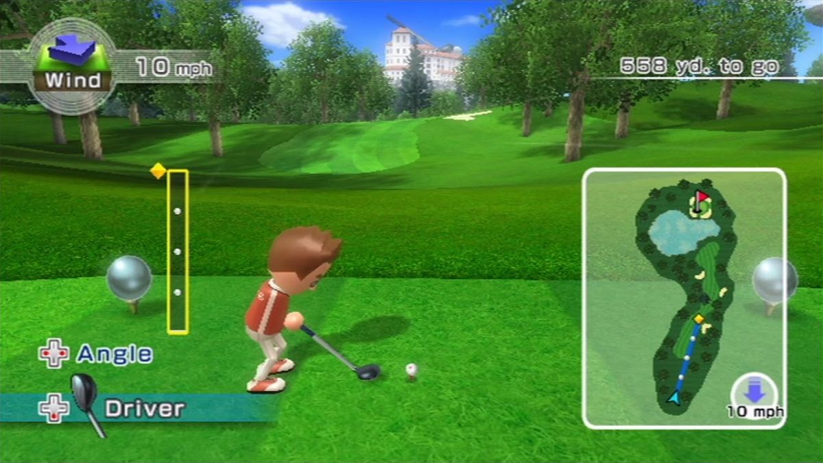 Wii Sports Resort golf
